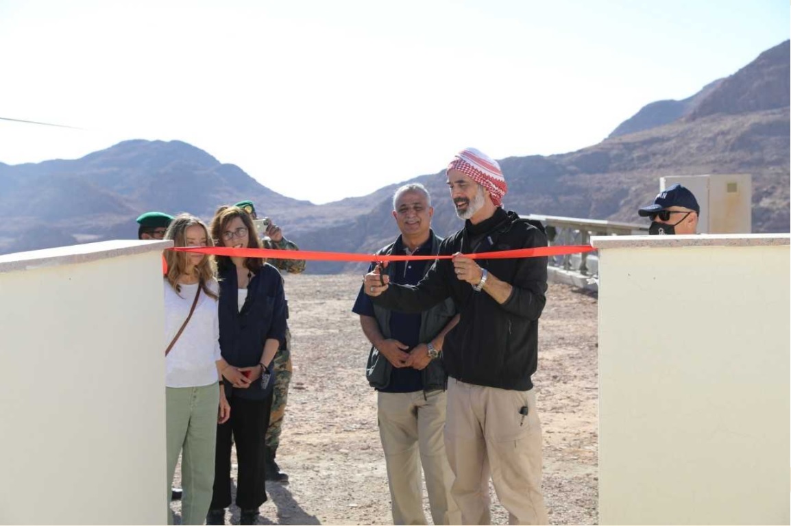 Representing the King, Prince Ghazi Wadi Rum opened the Astronomical Laboratory |  East and West