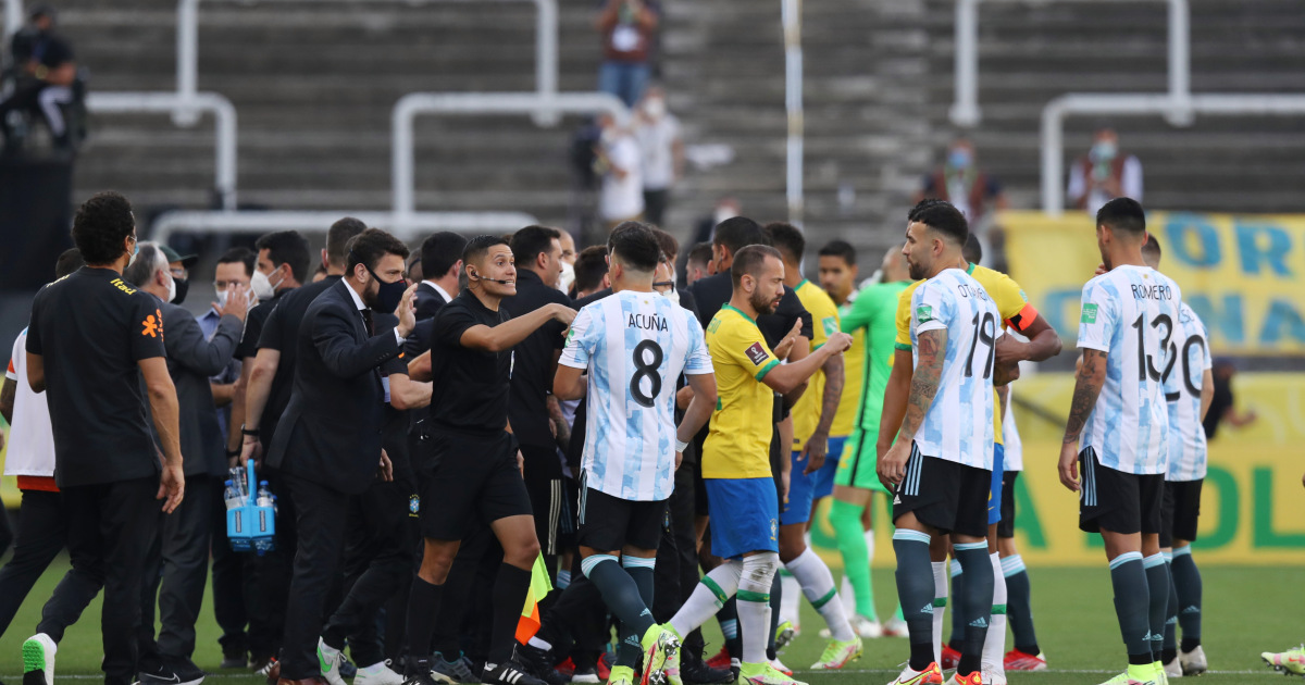 "Events are crazy."  FIFA chairman comments on cancellation of Brazil-Argentina summit
