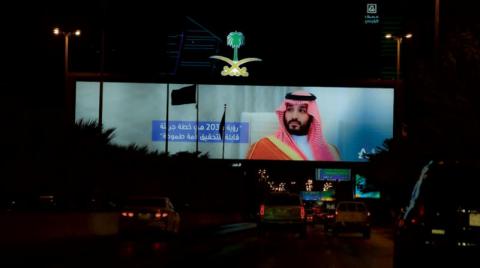Saudi Arabia is green on its National Day ... and beyond