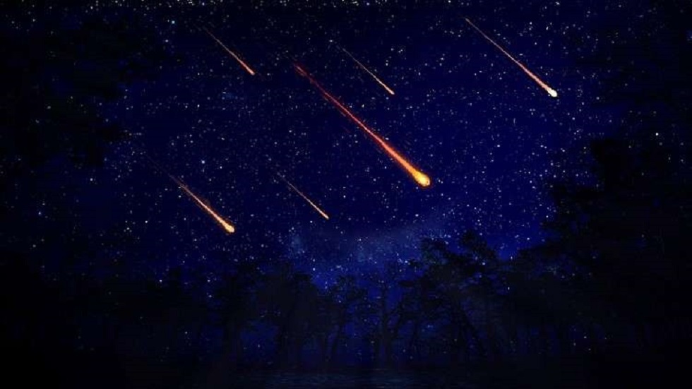 20 meteors per hour..a rare astronomical phenomenon in the sky of Egypt