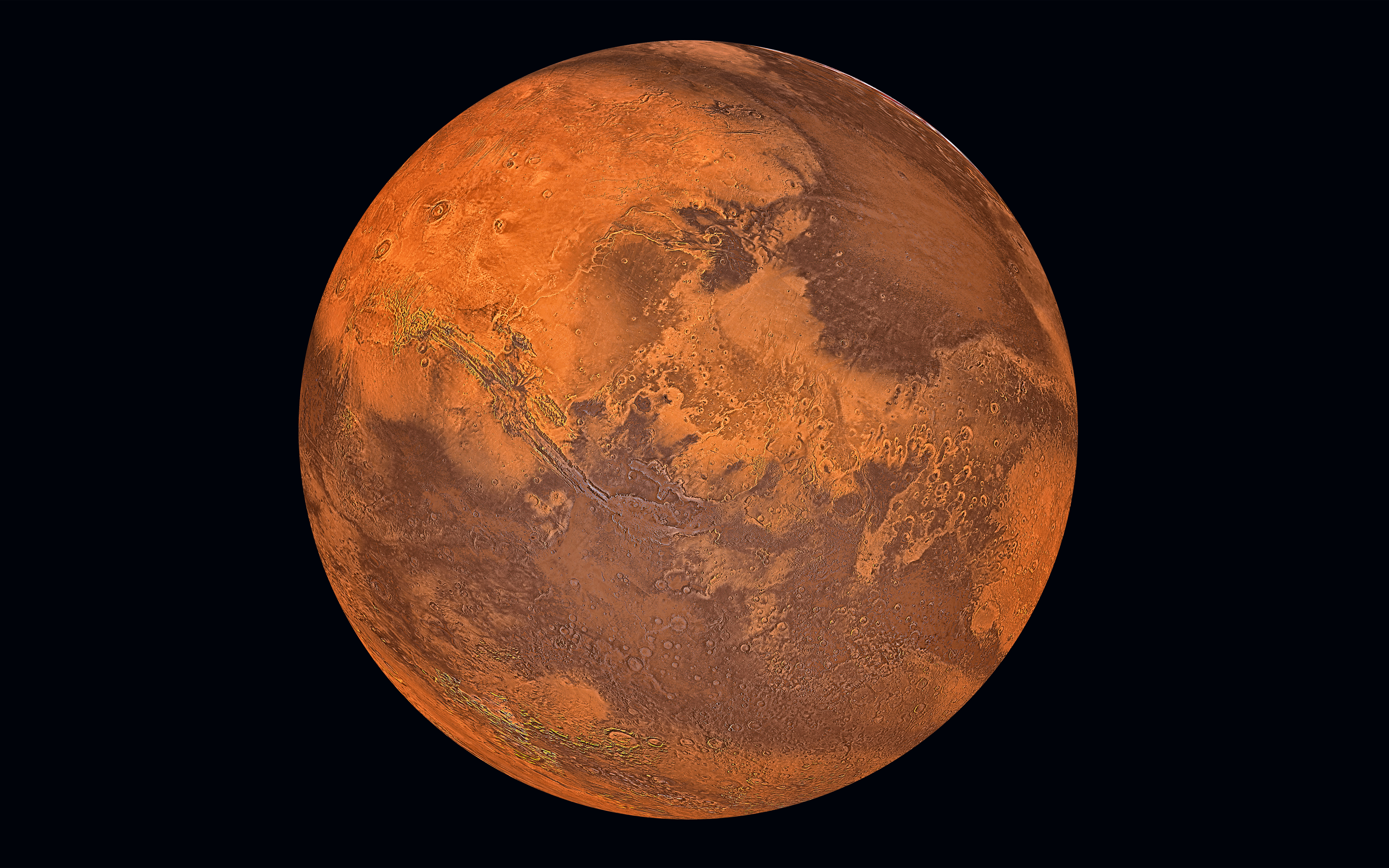 We now know Mars as a dry, dry planet