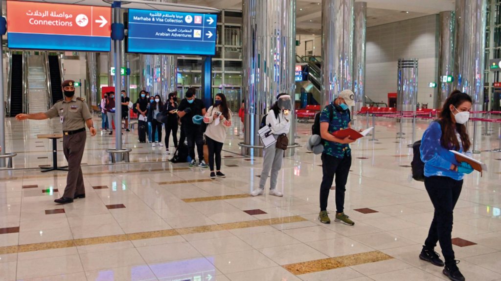 Dubai International has recorded the highest growth rate in the list of 20 largest airports in the world