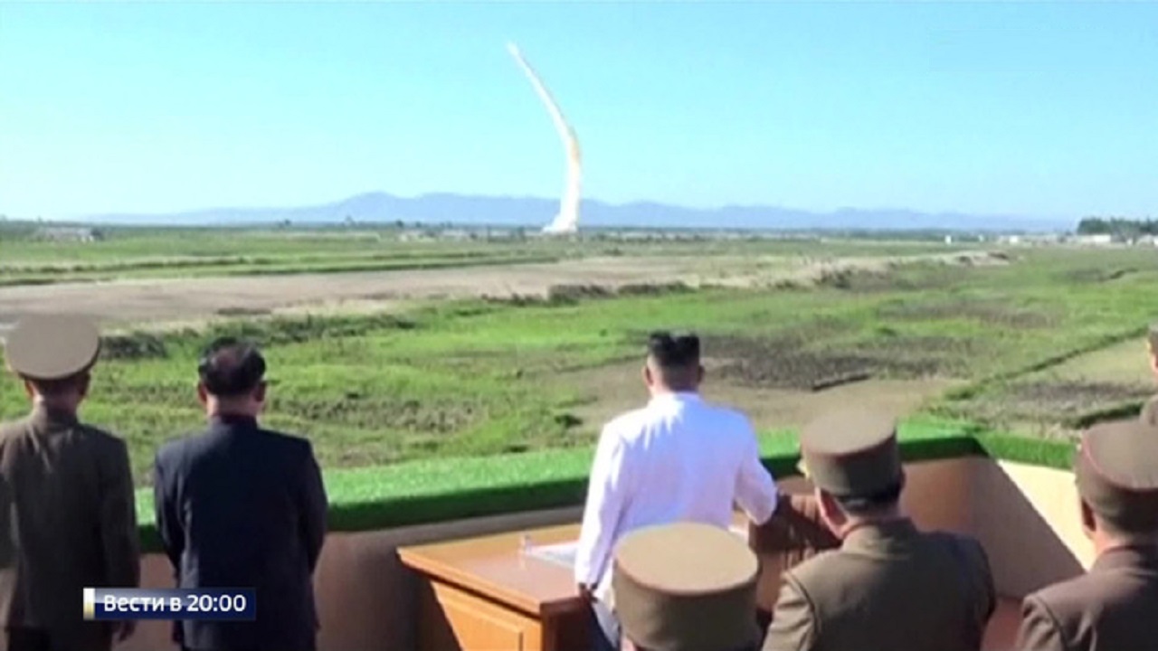 North Korea fired an unidentified missile into the Sea of ​​Japan