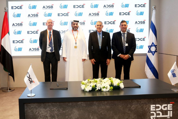 Emirates News Agency - "EDGE" concludes strategic agreement with "Israel Aerospace Industries" to build advanced drones