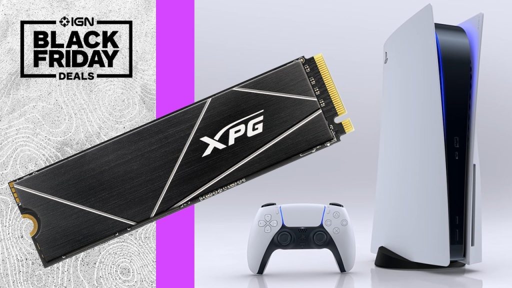 XPG GAMMIX S70 Plate 1TB PS5 SSD upgrade for just $ 129.99 (heatsink included)
