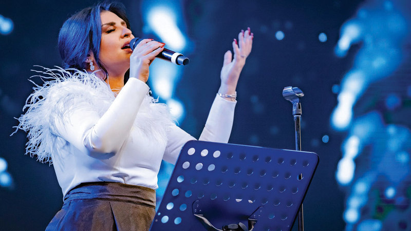 Hameem shines at the first concert of the 26th season at Global Village