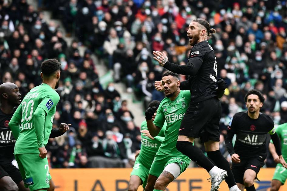Ramos defeated Saint-Germain Saint-Etienne in the first appearance