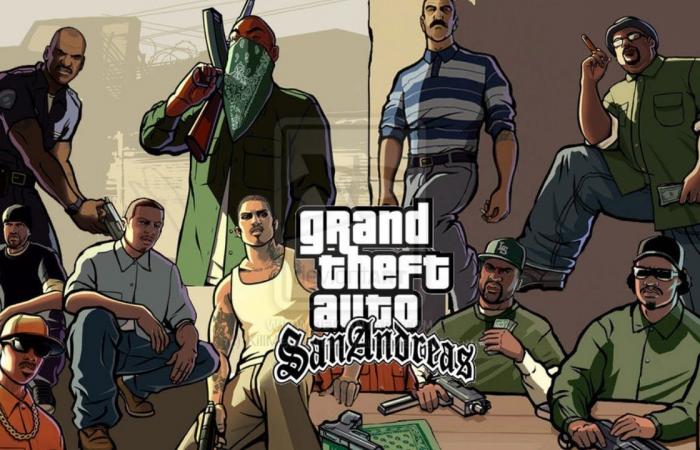 Install the original GTA V game, the latest mobile version, Grand Theft Auto: San Andreas