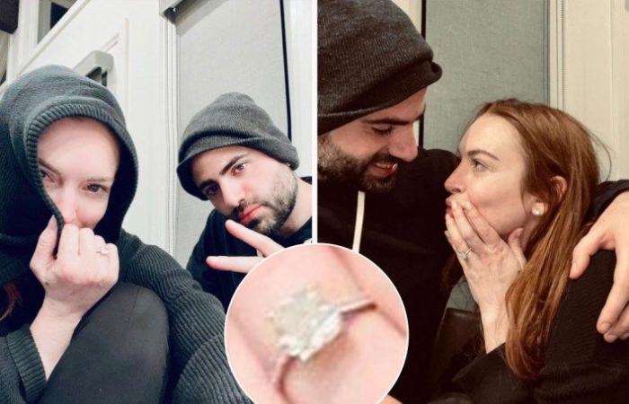 Actress Lindsay Lohan has announced her engagement to an Arab .. Find out the price of the engagement ring ...