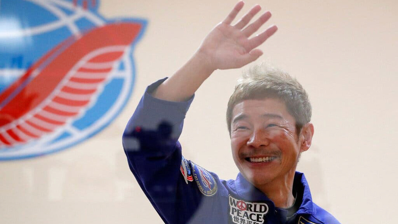 Behind the economy ... the Japanese millionaire in space