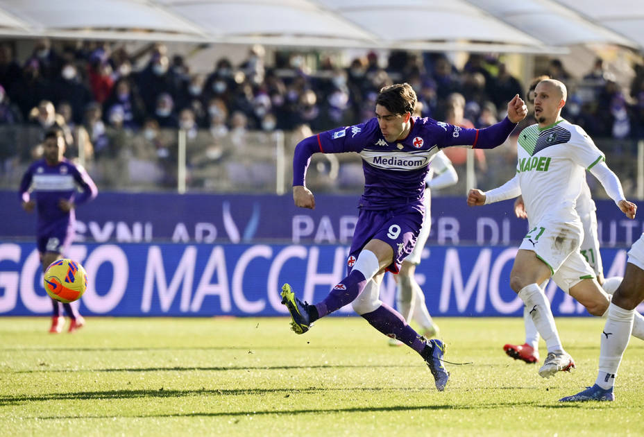 Fiorentina joins Sassuolo ... and Vlahovich equals Cristiano Ronaldo