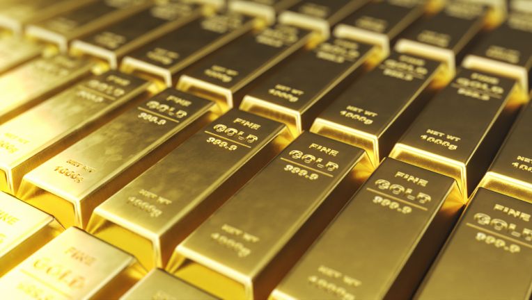Gold prices rise and the dollar falls