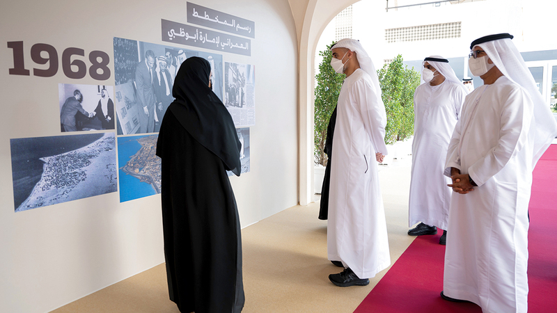 Khalid bin Mohammed opened Abdul Rahman Makloof Street in Abu Dhabi