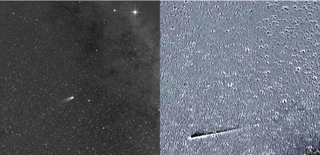 The brightest "Christmas comet" for 2021 was seen approaching Earth (photos and video)