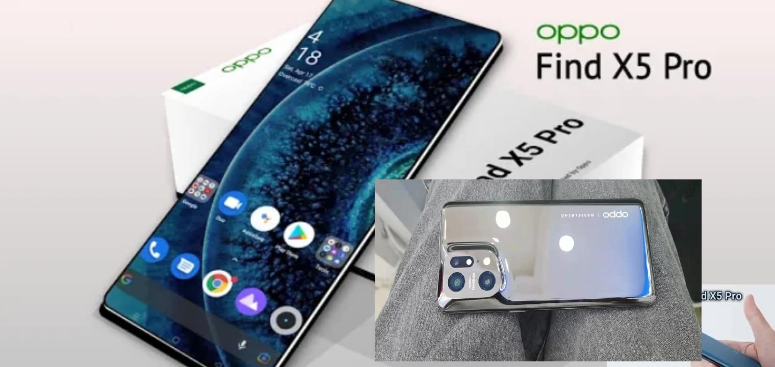 Leaks with live pictures reveal the design of the glossy Oppo Find X5 Pro phone