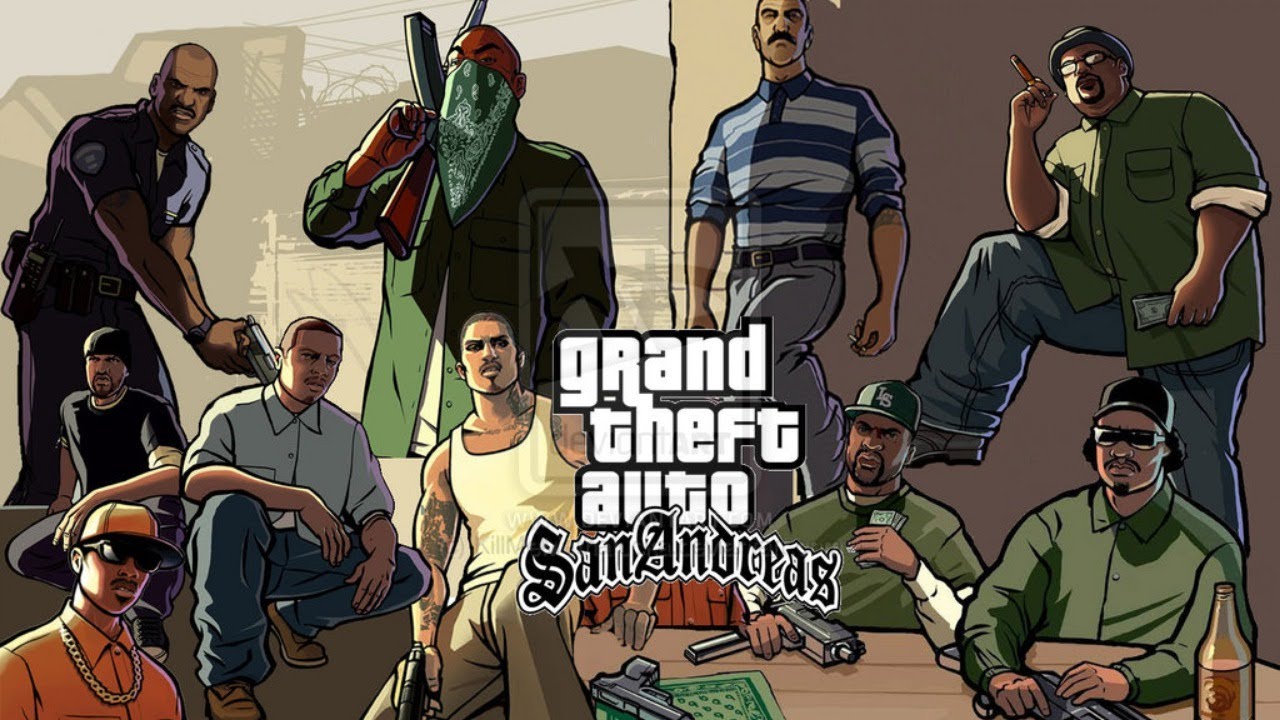 Install the new GTA San Andreas for Android 200MG from Grand Theft Auto