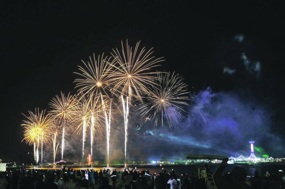 New Year Celebrations 2022 Abu Dhabi stuns visitors