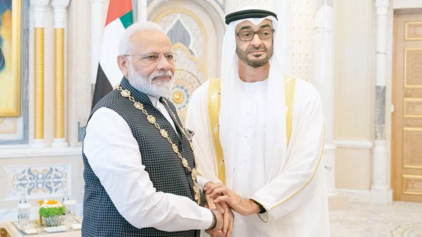 Mohammad bin Saeed and Narendra Modi signed a comprehensive joint venture agreement