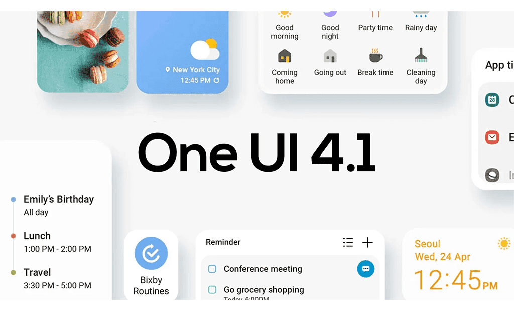 One UI 4.1.0 تحديث
