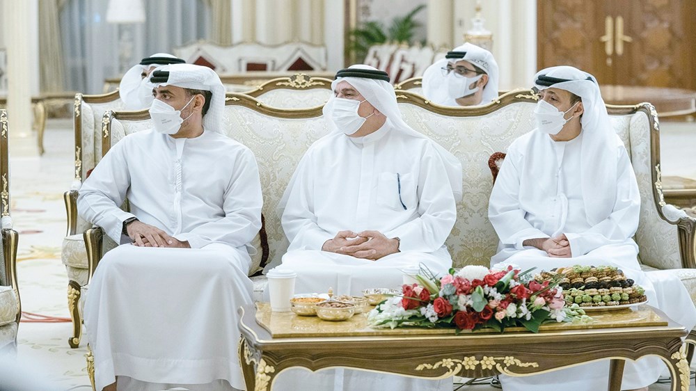 During the meeting Abdul Hameed Ahmed, Sami Al Riami and Abdul Rahman Al Shamiri