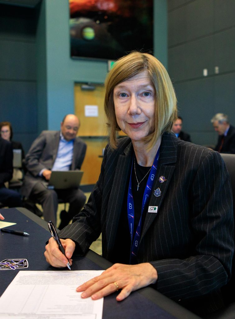 Kathy Luthor is the Associate Director of NASA's Directorate of Space Operations
