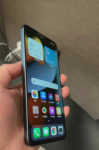 27/4/2022 - 11:31 AM Reveals the first live pictures of the upcoming Xiaomi 12 Lite 3