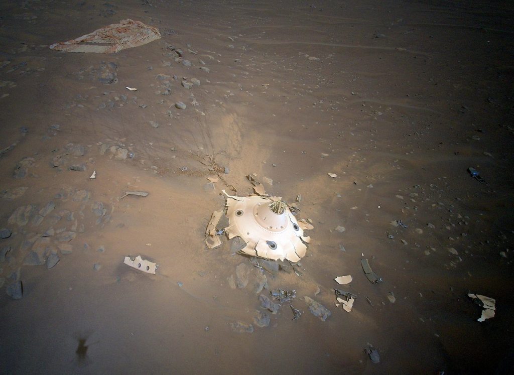 NASA captures Mars' debris from 'another world'