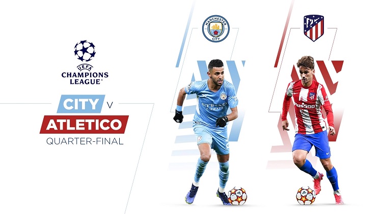 Fierce clash between City and Atletico Madrid in the Champions League tonight