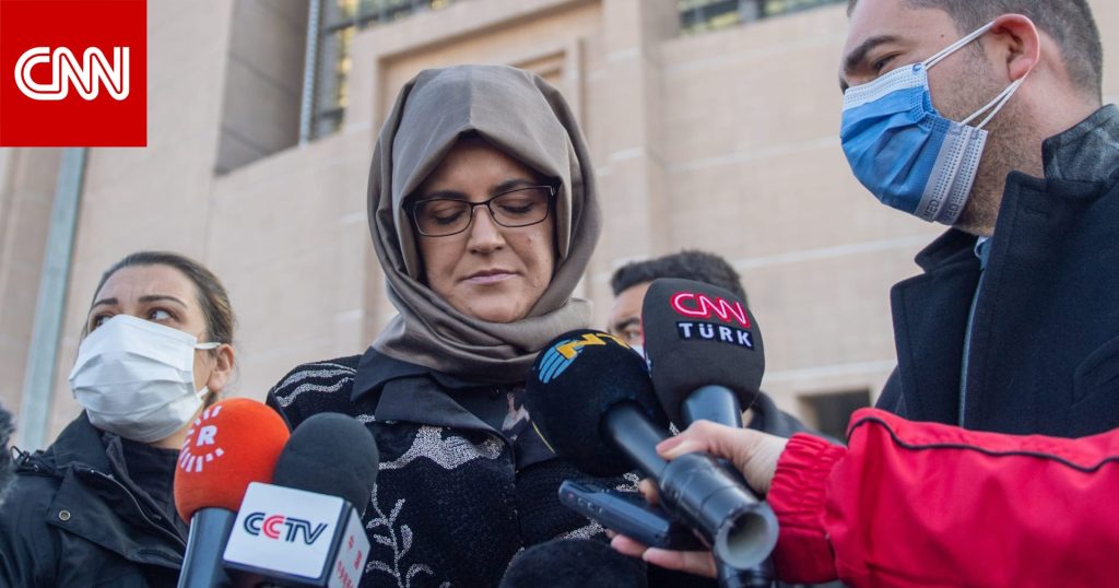 Khadija Genghis' first comment after Turkey officially announced that Kashogi's case would be transferred to Saudi Arabia: We all know who is guilty.