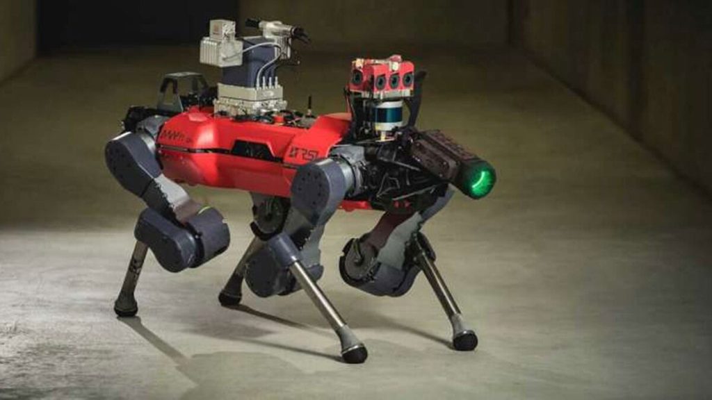 Dog-shaped robot to perform sensitive tasks on the moon