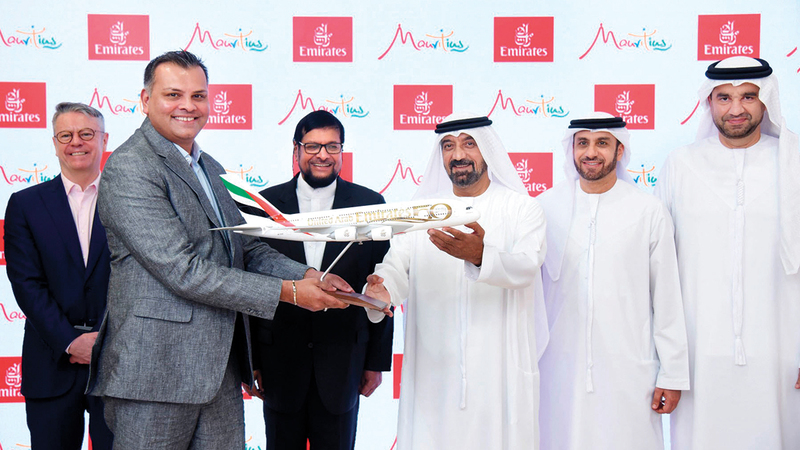 Emirates Airlines has signed a Memorandum of Understanding with Mauritius for tourism development.