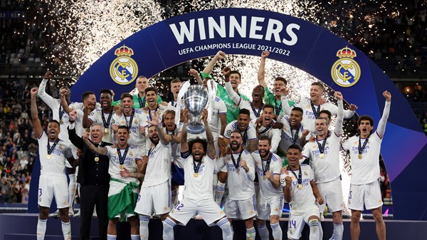 Real Madrid win UEFA Champions League