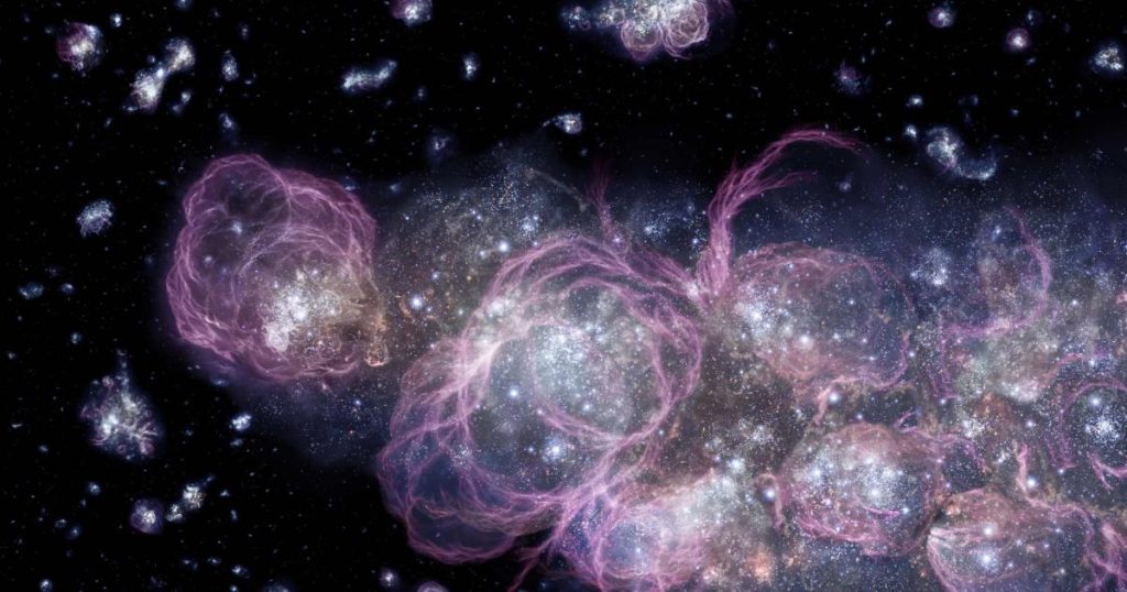 The universe may begin to expand and contract for billions of years