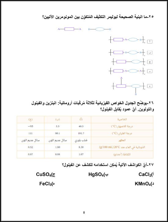 Organic Chemistry Curriculum for High School Students (8)