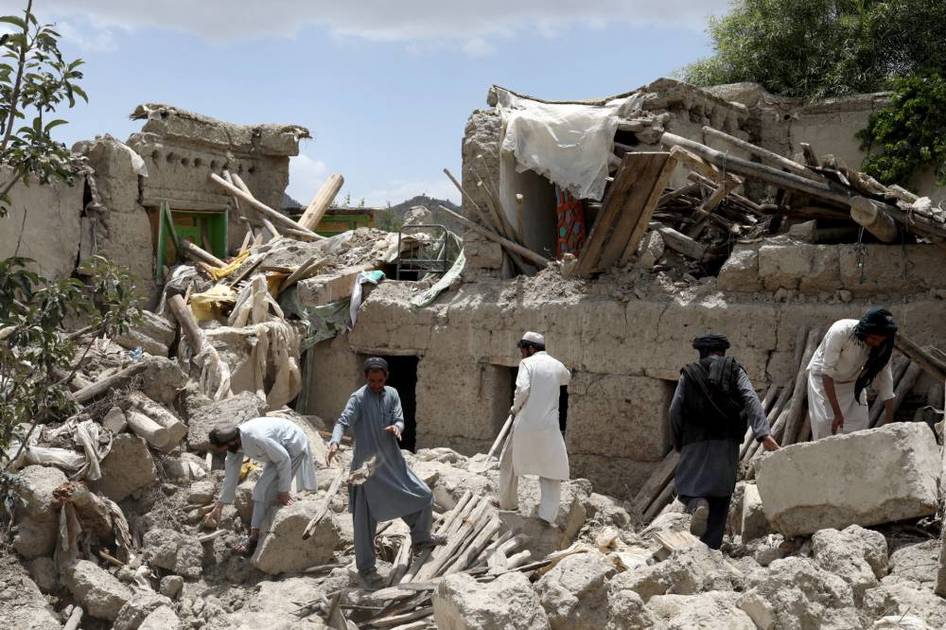 Lack of machinery, terrain and rain hampered rescue efforts in Afghanistan