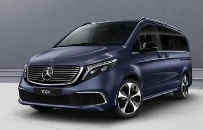 Mercedes has unveiled a new electric car and a unique "van" version