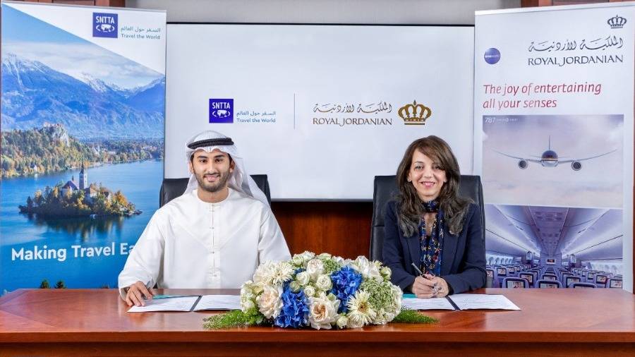 "Sharjah National Tourism and Tourism" and "Royal Jordanian" sign agreement to enhance joint cooperation