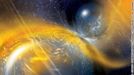 Astronomers detect gravitational waves from massive collisions with neutron stars