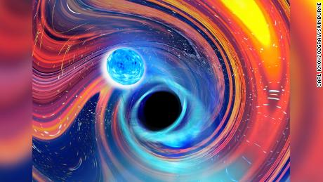 & # 39;  Pac-Man's & # 39;  In Space: Black Holes Devour Neutron Stars as First Evidence of Rare Celestial Phenomenon