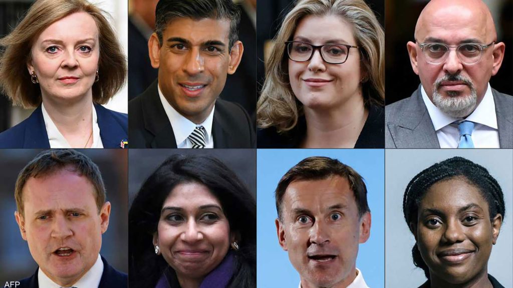 Eight Conservative Candidates for UK Prime Minister
