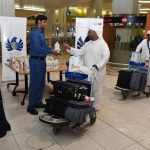 Facilities for receiving pilgrims at Dubai Airport
