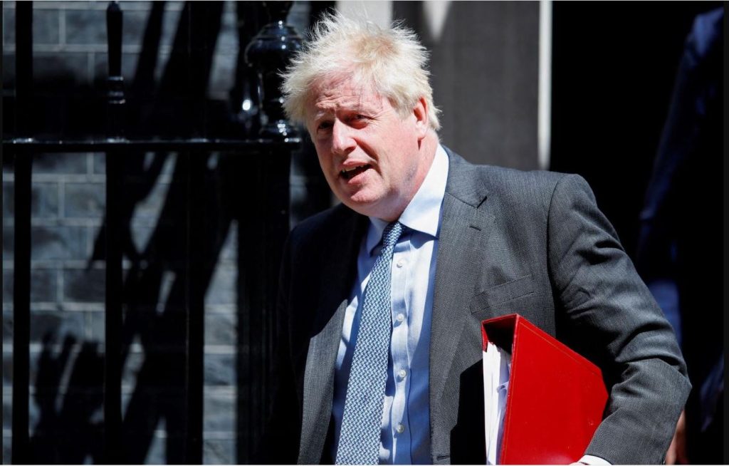 JOHNSON: I leave my head high, and his enemies answer: He sinks into his vanity
