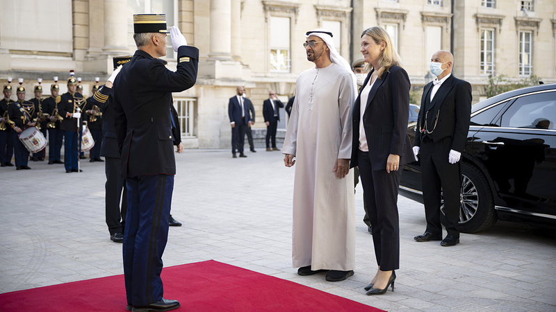 Mohammed bin Said visited the headquarters of the French National Assembly