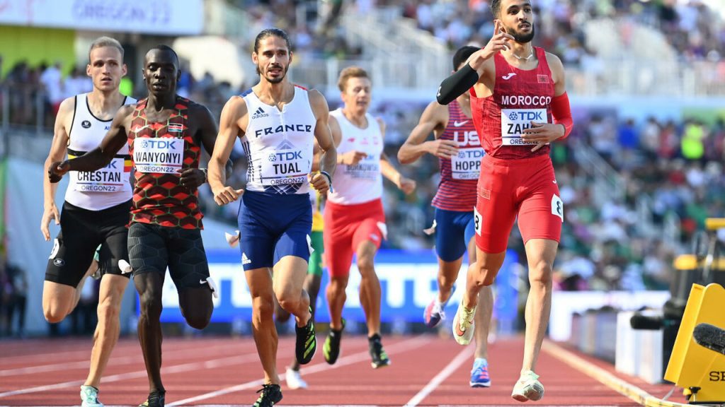 Six Arabs in 800m Semi-Finals