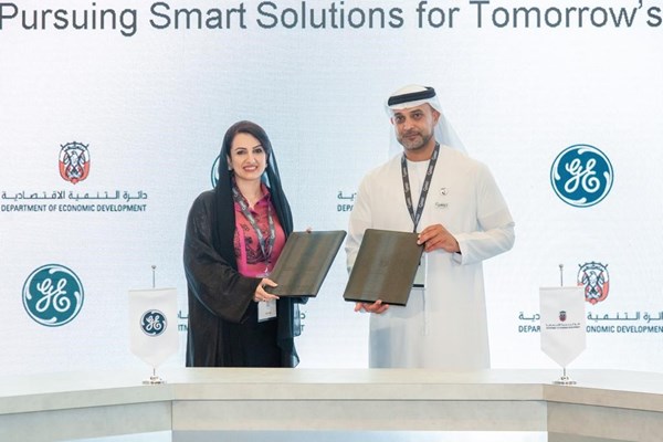The Abu Dhabi Department of Economic Development is collaborating with General Electric Digital