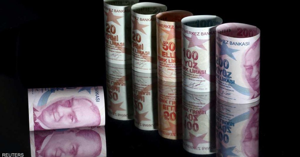 The Turkish lira fell to its lowest level this year after interest was fixed