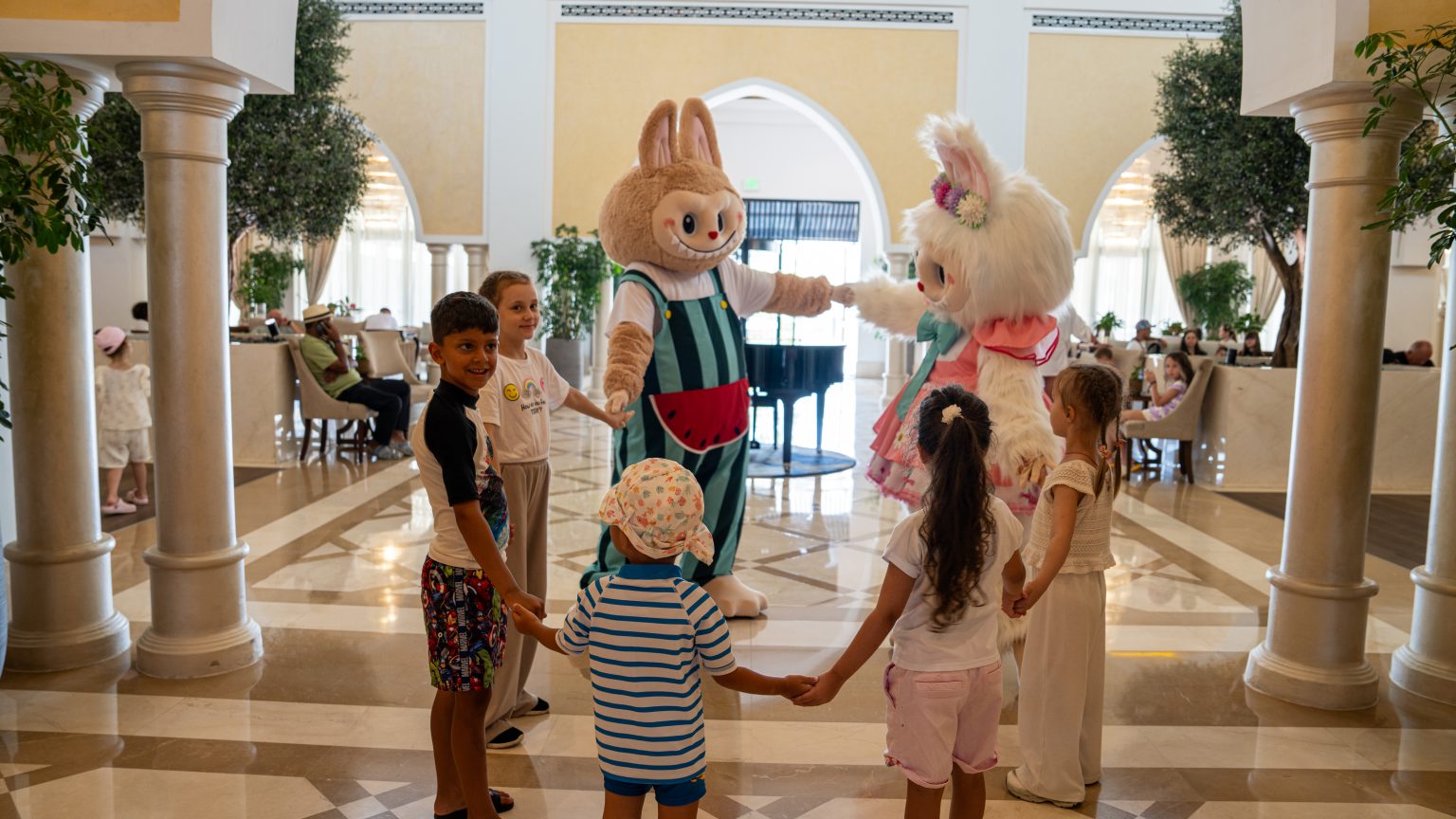 Families and Kids Can Get a Chance to Meet Life-sized Labubu Dolls During Their Stay at Rixos Bab Al Bahr This Summer