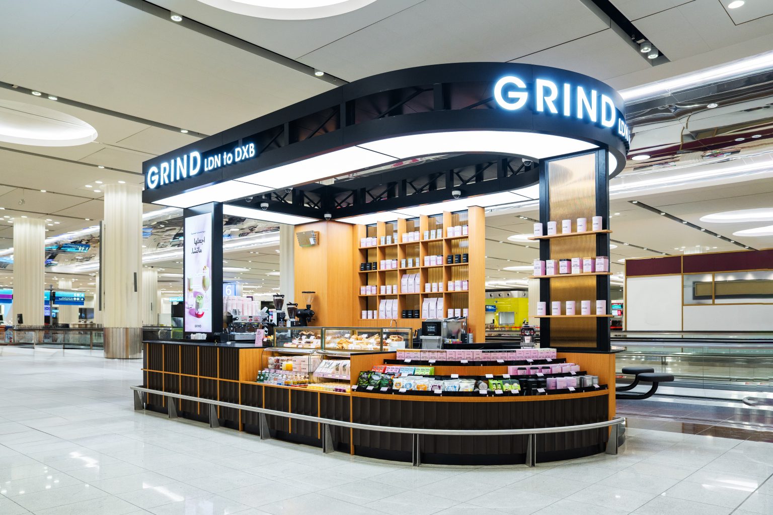 Grind Takes Off: Iconic London Coffee Brand Lands at Dubai International Airport