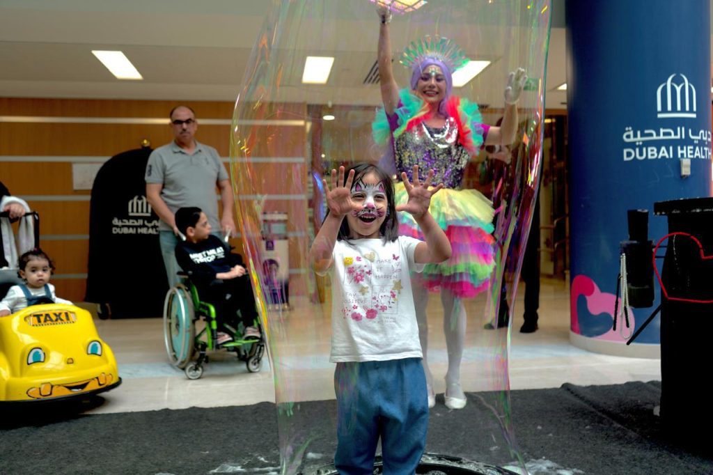 Hospital Atrium Transformed into Haven of Joy for Young Patients in Dubai