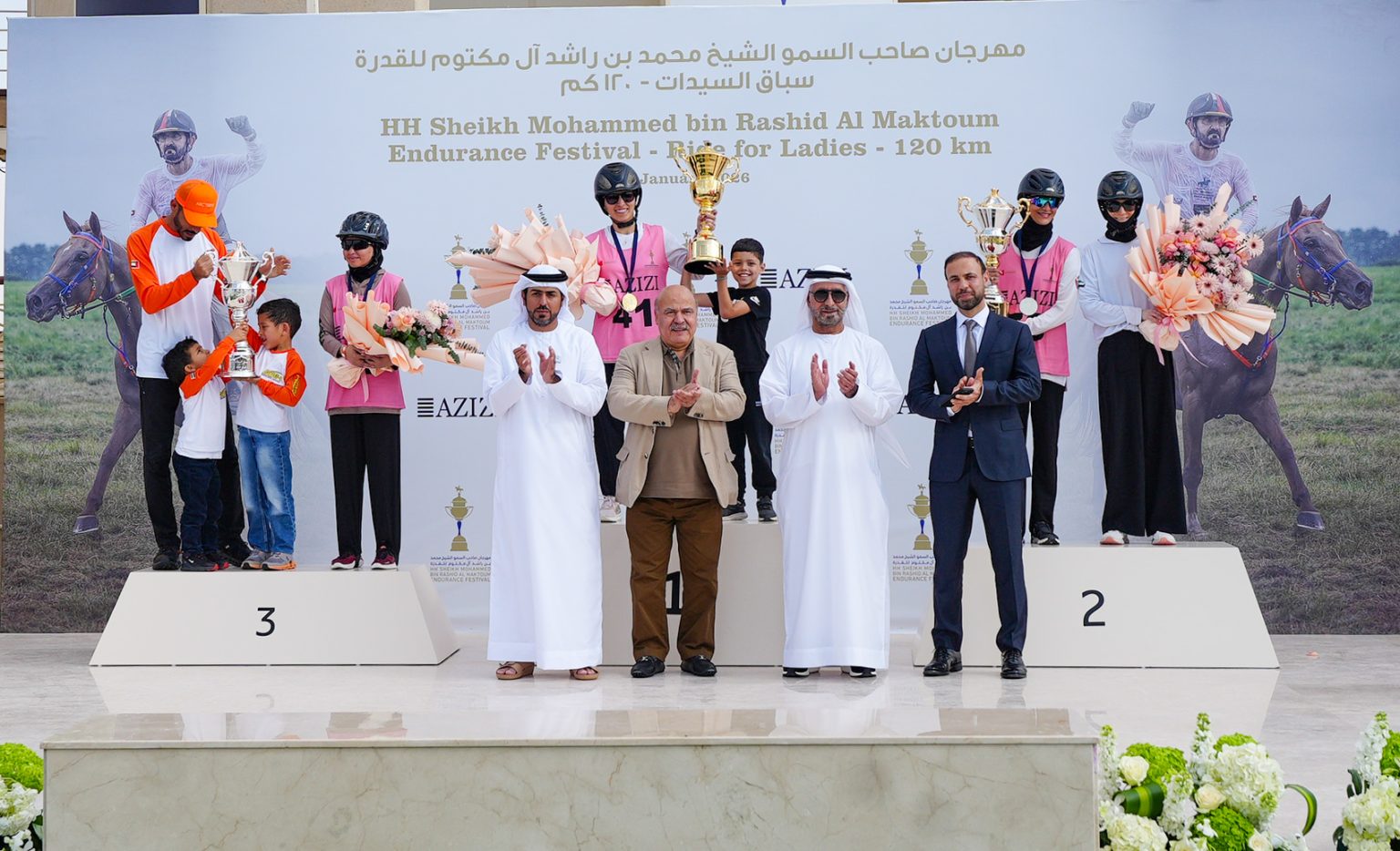 Azizi Developments Marks Ninth Year Sponsoring Sheikh Mohammed Endurance Ride for Ladies